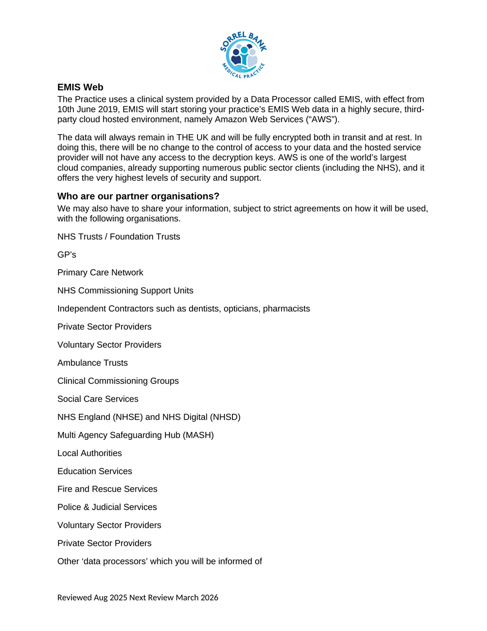 Patient Privacy Notice page 10