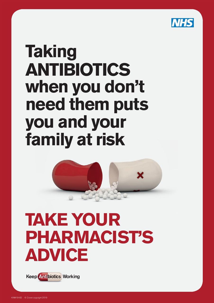 taking antibiotics when you don't need them