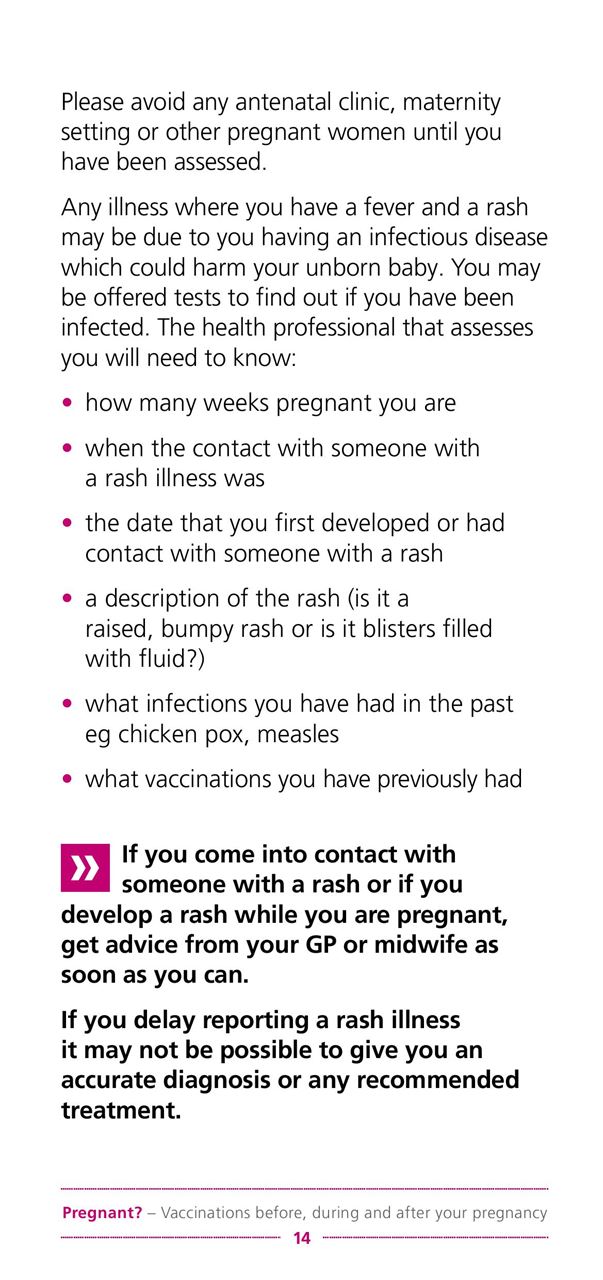 Pregnant Immunisations p13